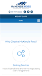 Mobile Screenshot of mckenzieross.com.au